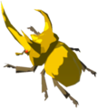 Energetic Rhino Beetle